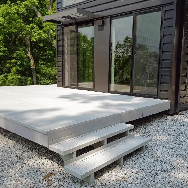 AridDek Waterproof Deck System On A Modern Home